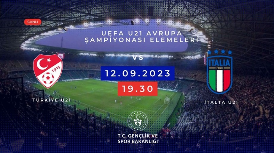 Ümit Millî Takımımız, 2025 UEFA Avrupa U21 Şampiyonası Grup Elemeleri ikinci maçında İtalya ile Kocaeli'mizde karşılaşıyor. ⚽