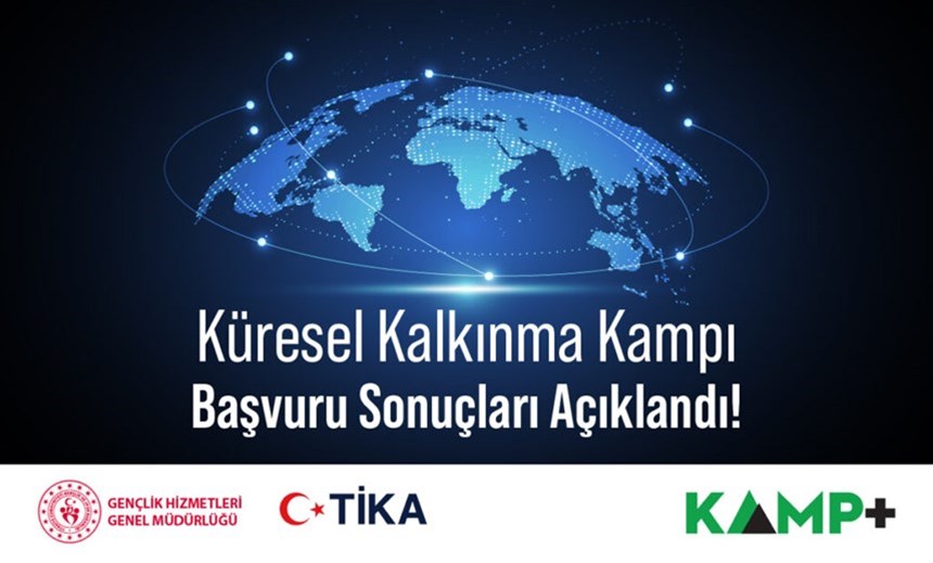 KAMP+ Küresel Kalkınma Kampı Başvuru Sonuçları Açıklandı